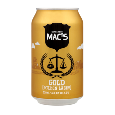 Macs Gold 6 pack cans