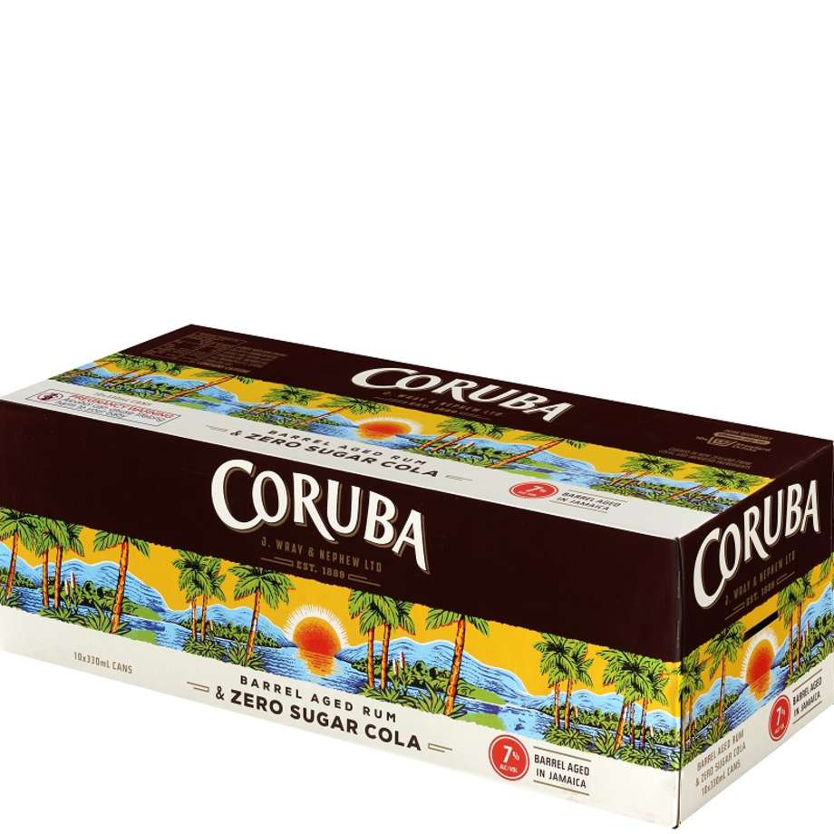 Coruba & Zero Cola 10 packs