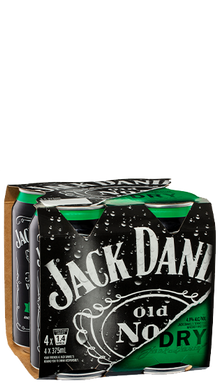 Jack Daniel's & Dry 4 pack cans