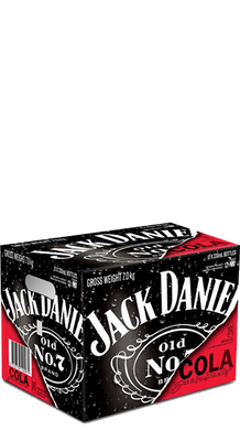 Jack Daniels 12 pack bottles
