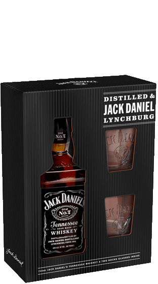 Jack Daniels Gift Pack Glasses