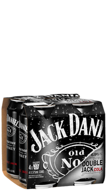 Jack Daniels Double Jack 4 cans