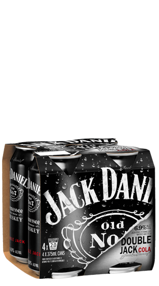 Jack Daniels Double Jack 4 cans