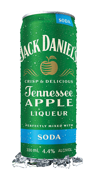Jack Daniels Apple & Soda 4 pack cans