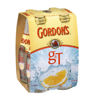Gordons G&T 4 bottles