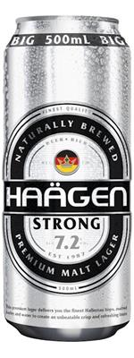Haagen Strong 500ml cans