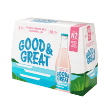 Good & Great Raspberry & Lime 10 pack