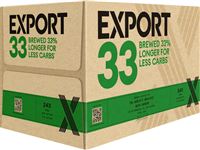 Export 33 24 pack bottles