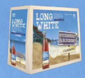 Long  White Boysenberry & Blueberry 10 pack