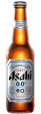 Asahi Super Dry 0.0% 6 pack bottles