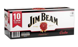 Jim Beam 10 pack cans