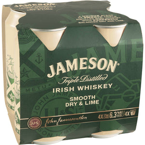 Jamesons & Dry 4 pack cans