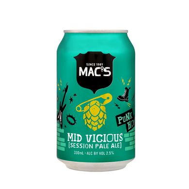 Macs Mid Vicious 6 pack cans