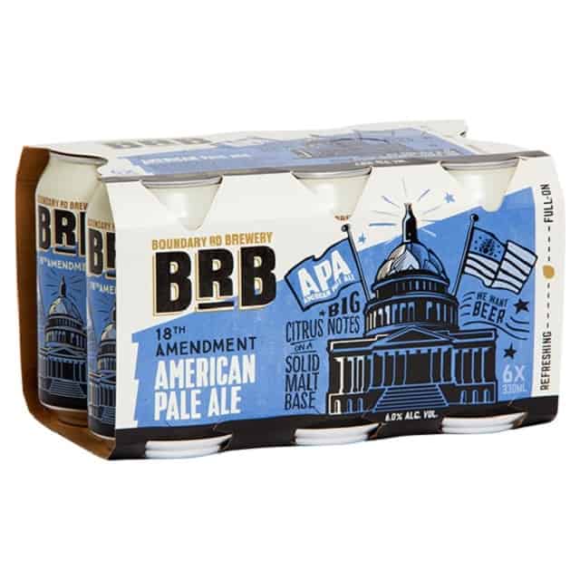 BRB American Pale Ale 6 Pack 330ml