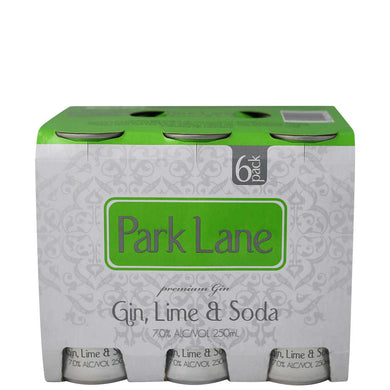 Park Lane Lime 6 Pack