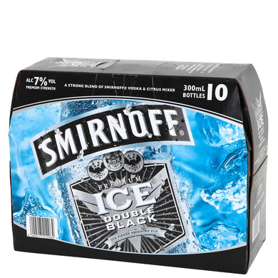 Smirnoff Black Ice 10 bottles
