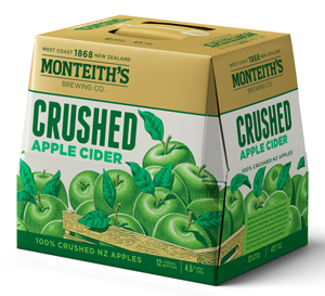 Monteiths Crushed Apple 12 pack