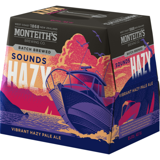 Monteiths Hazy PA 12 pack