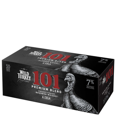 Wild Turkey 101 10 pack cans